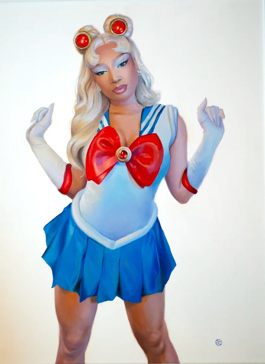 Megan Moon — the original painting